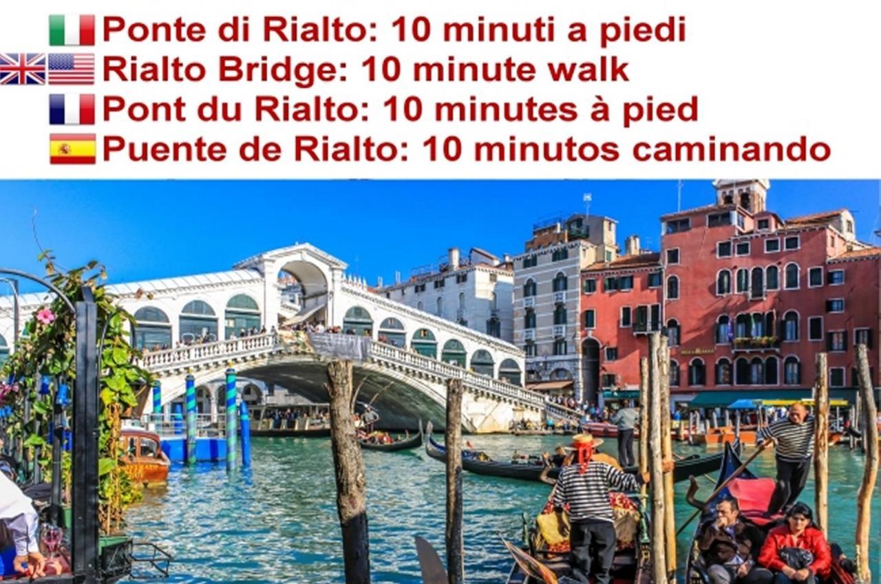 Campo San Polo Apartment Rialto Venesia Bagian luar foto
