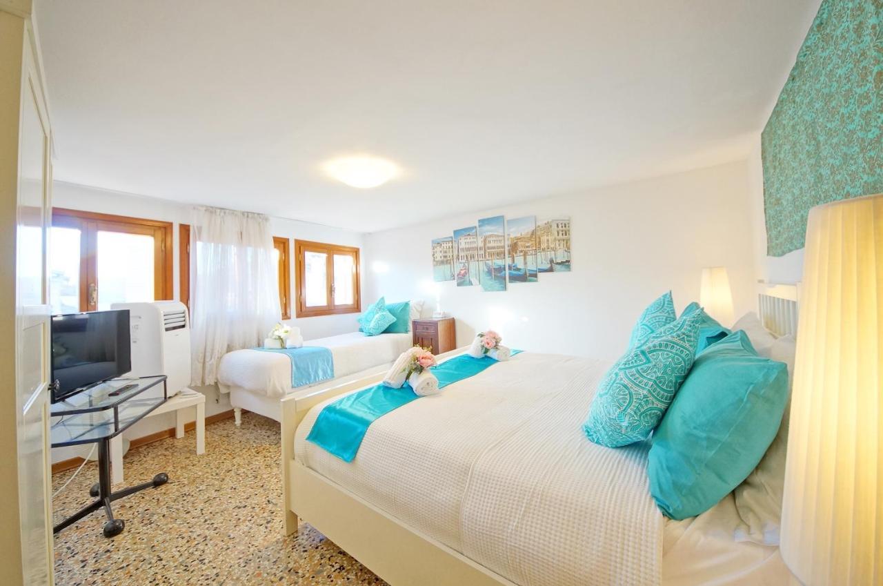 Campo San Polo Apartment Rialto Venesia Bagian luar foto