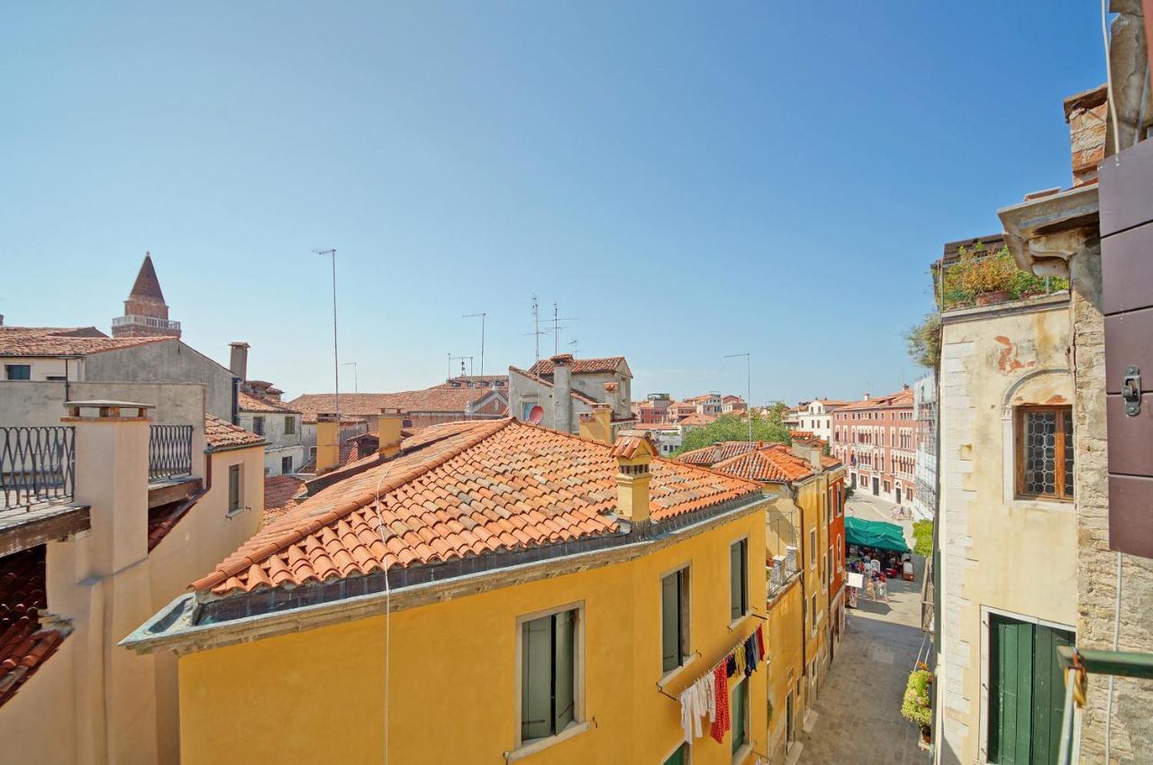 Campo San Polo Apartment Rialto Venesia Bagian luar foto