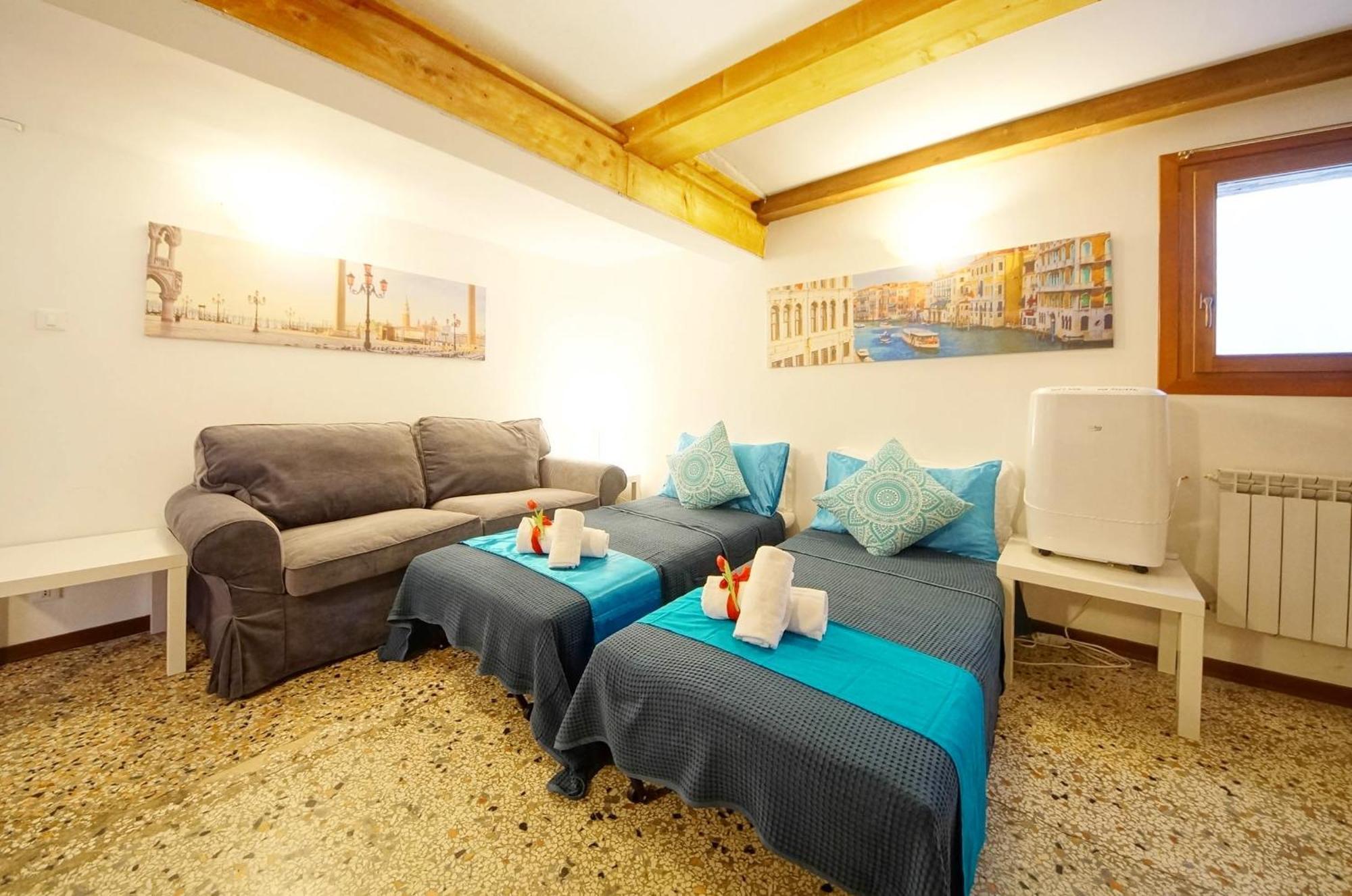 Campo San Polo Apartment Rialto Venesia Bagian luar foto