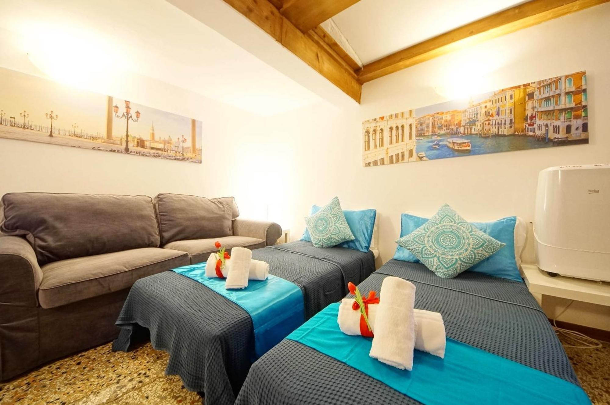 Campo San Polo Apartment Rialto Venesia Bagian luar foto